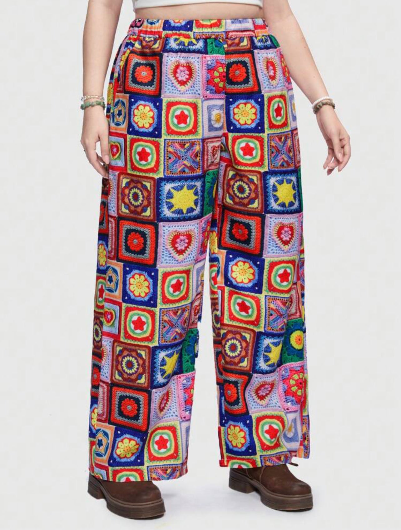 Get Your Groove On! ☮️ Introducing Romwe Hippie Patchwork Pants!