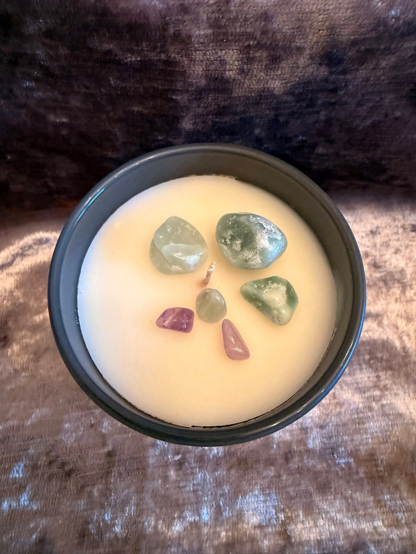 Elevate Your Space with Soulful Treasures Crystal Candles π―π