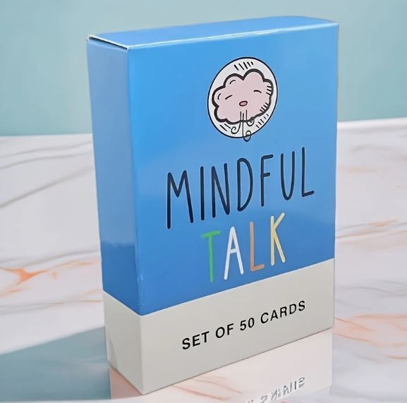 MINDFUL TALK – 50 Conversation Cards for Teens & Parents
