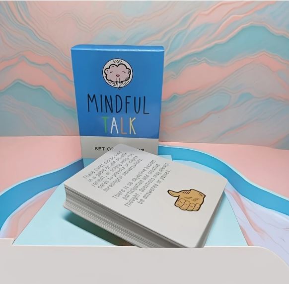 MINDFUL TALK – 50 Conversation Cards for Teens & Parents
