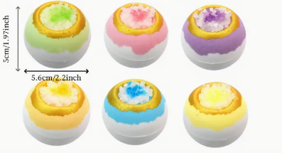 Oh So Beautiful Crystal Infused Bath Bombs!