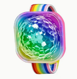 Light up the night! β¨ Wear your Blue Elf Wristband and let the colors shine at every party. π