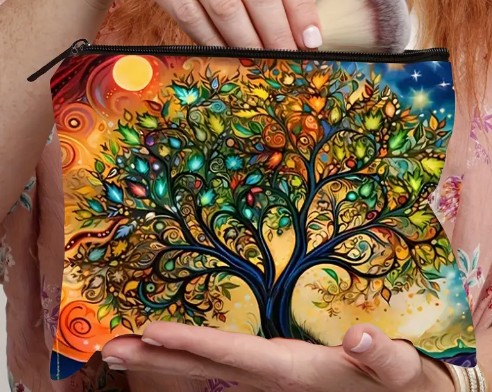 Tree of Life Pouch – A Sacred Symbol of Growth, Balance & Inner Wisdom 🌳