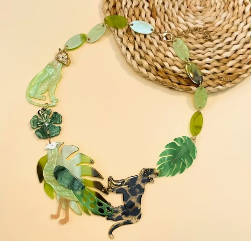 Unleash Your Wild Spirit! - Jungle Charm Necklaces ! πΏππ