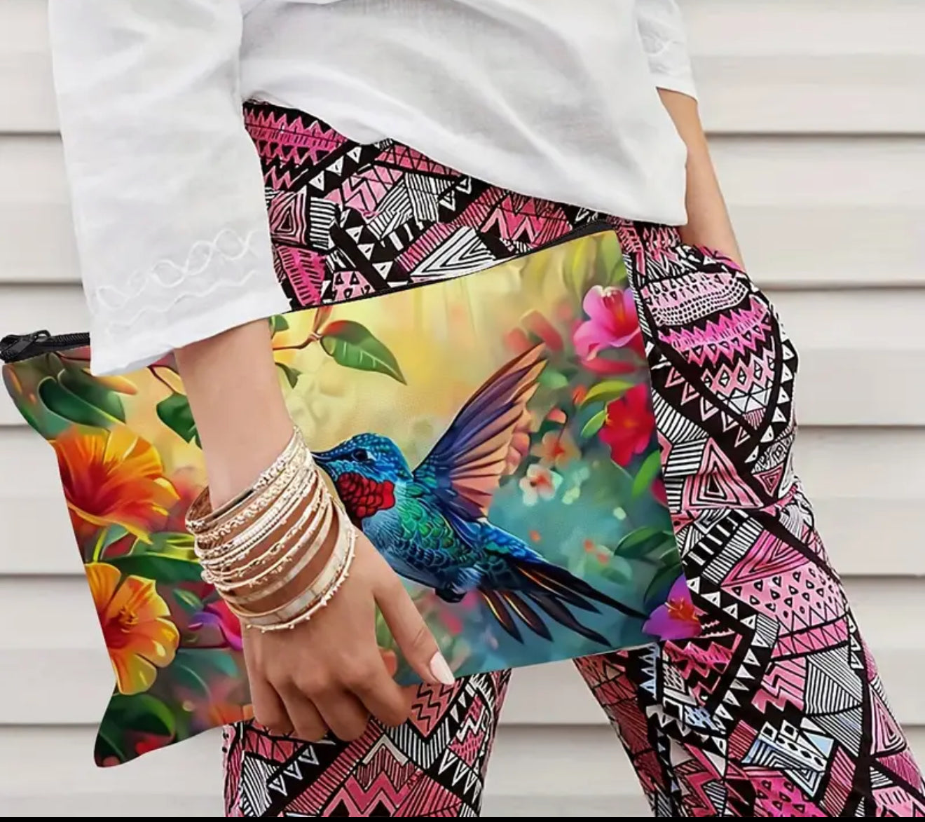 πͺΆ Radiant Hummingbird Pouch β A Messenger of Hope, Vitality & Joyful Energy