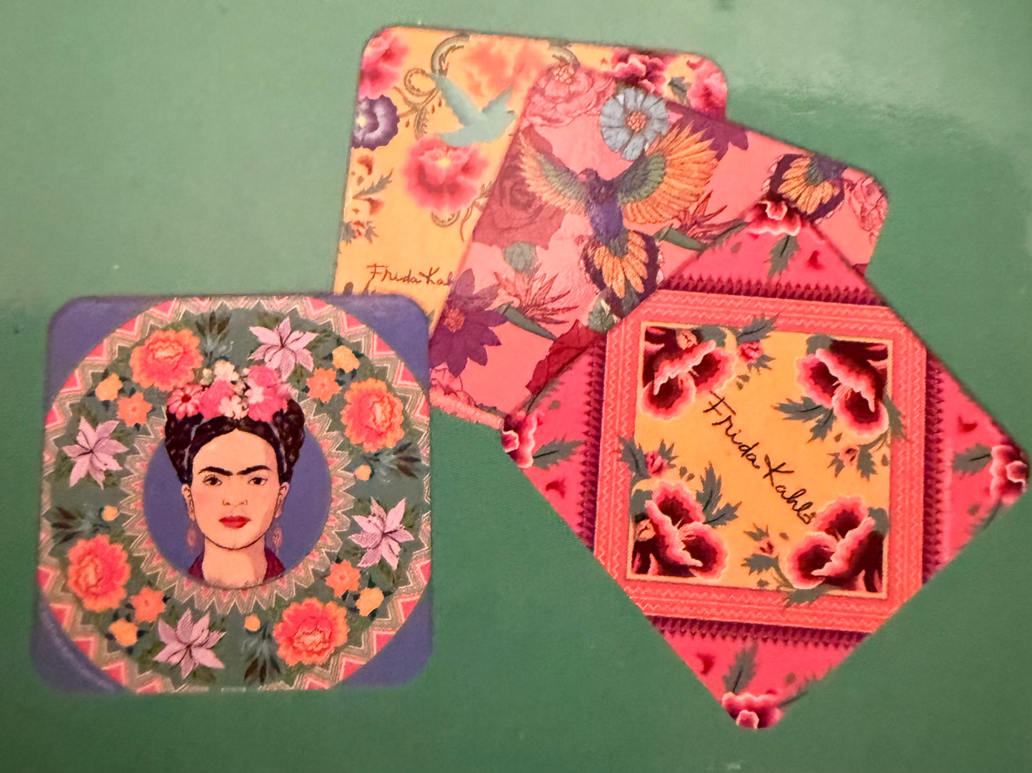 Ignite Your Creativity with the Frida Kahlo Coaster Set