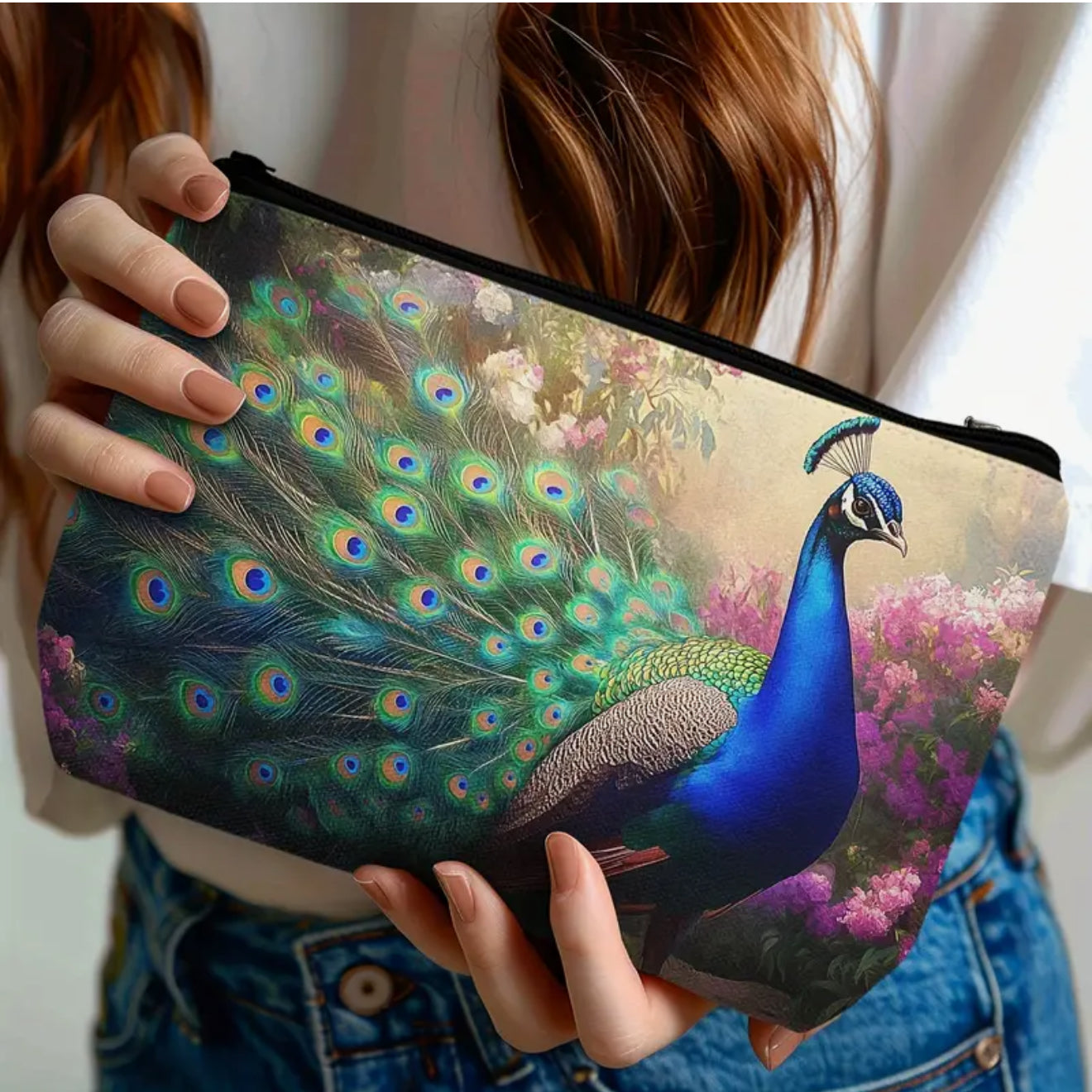 Peacock Spirit Guide Pouch β A Symbol of Awakening, Beauty & Divine Confidence
π¦πβ¨
