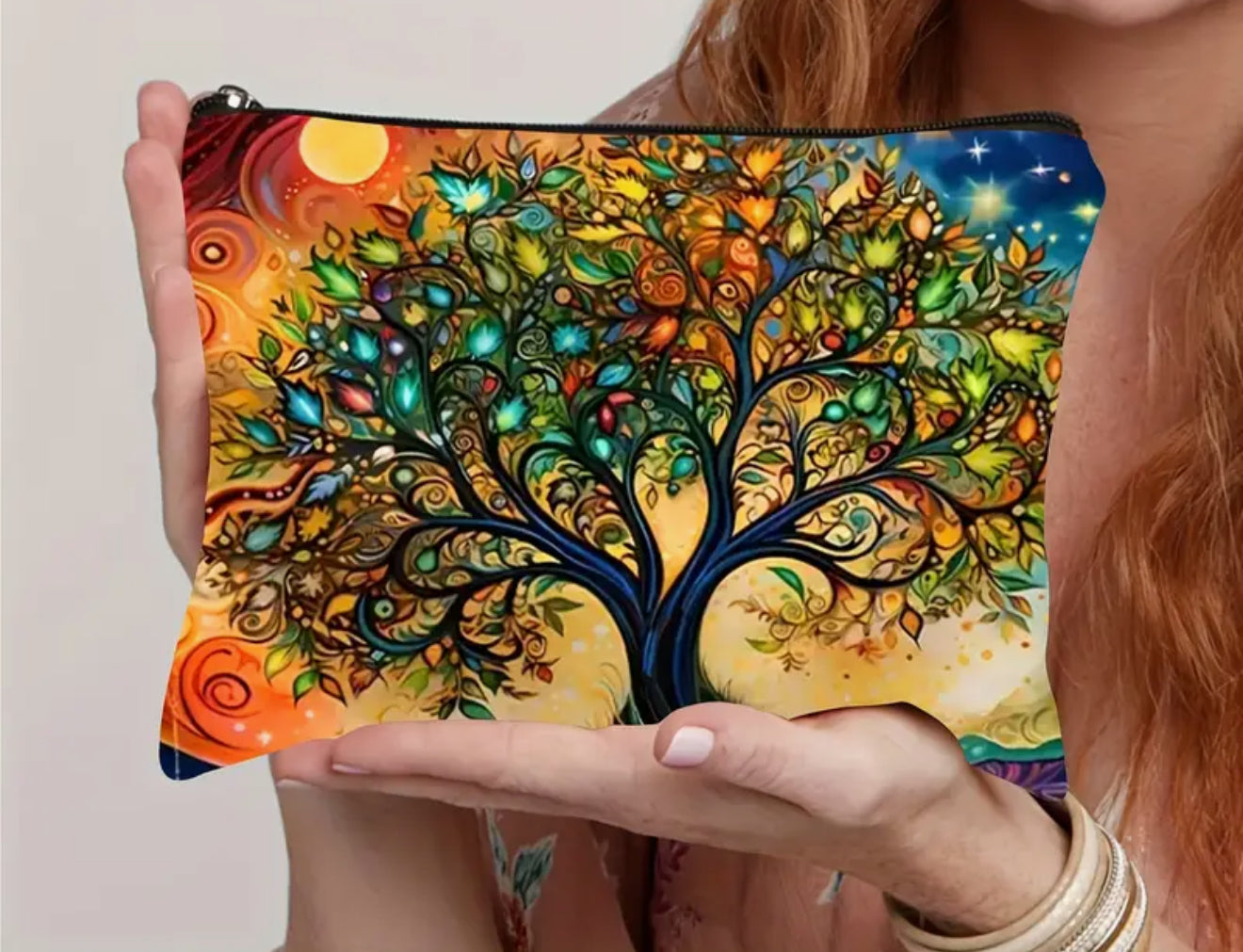 Tree of Life Pouch – A Sacred Symbol of Growth, Balance & Inner Wisdom 🌳
