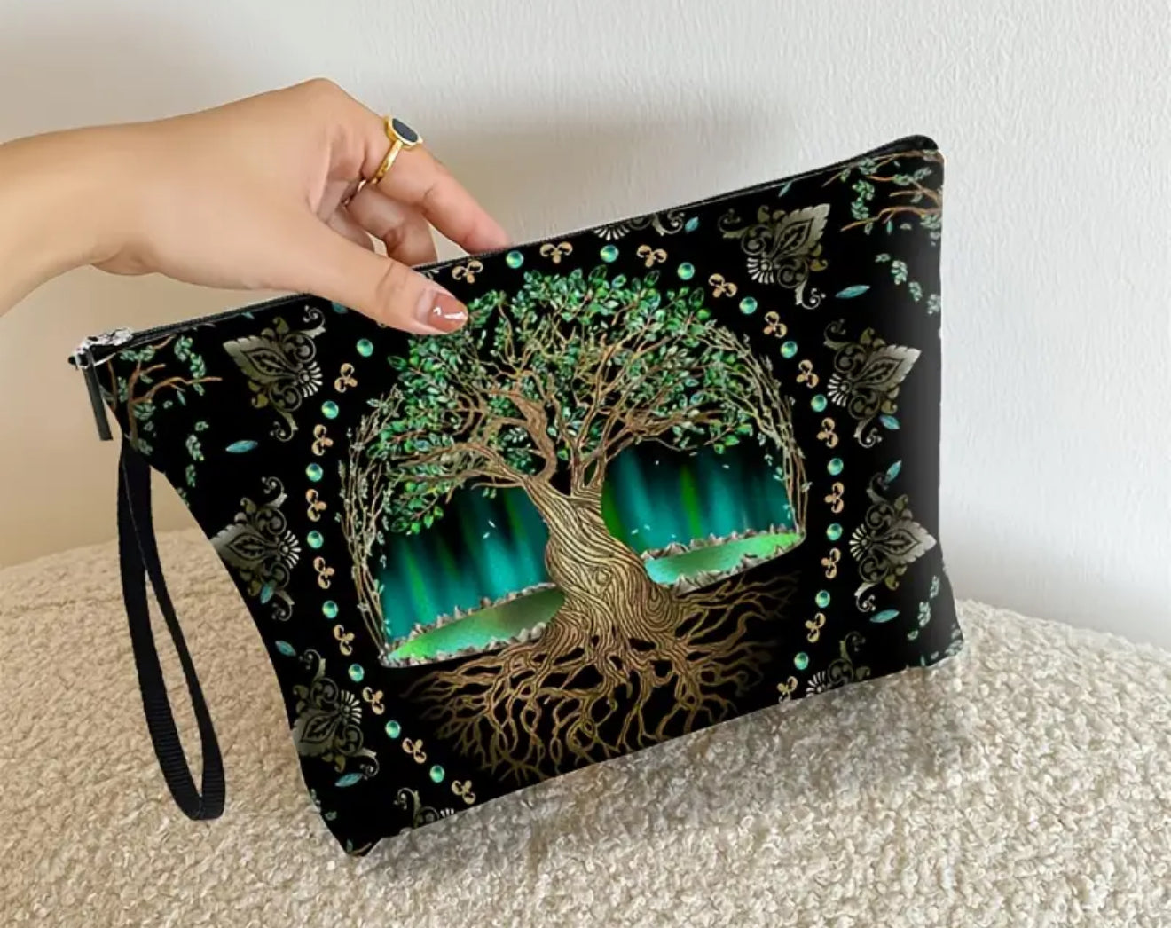 ✨ Mystic Tree of Life Pouch – Rooted in Strength, Aligned with the Universe ✨