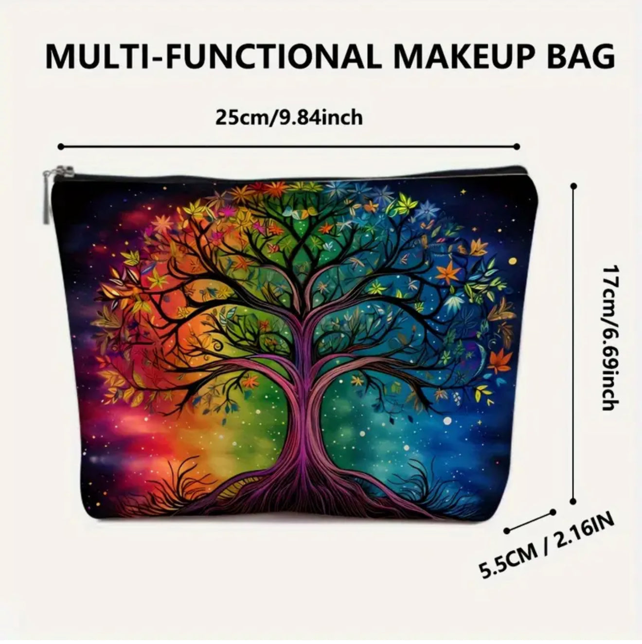 ✨ Embrace the Cycle of Life and Spiritual Harmony with Our Tree of Life Pouch! ✨