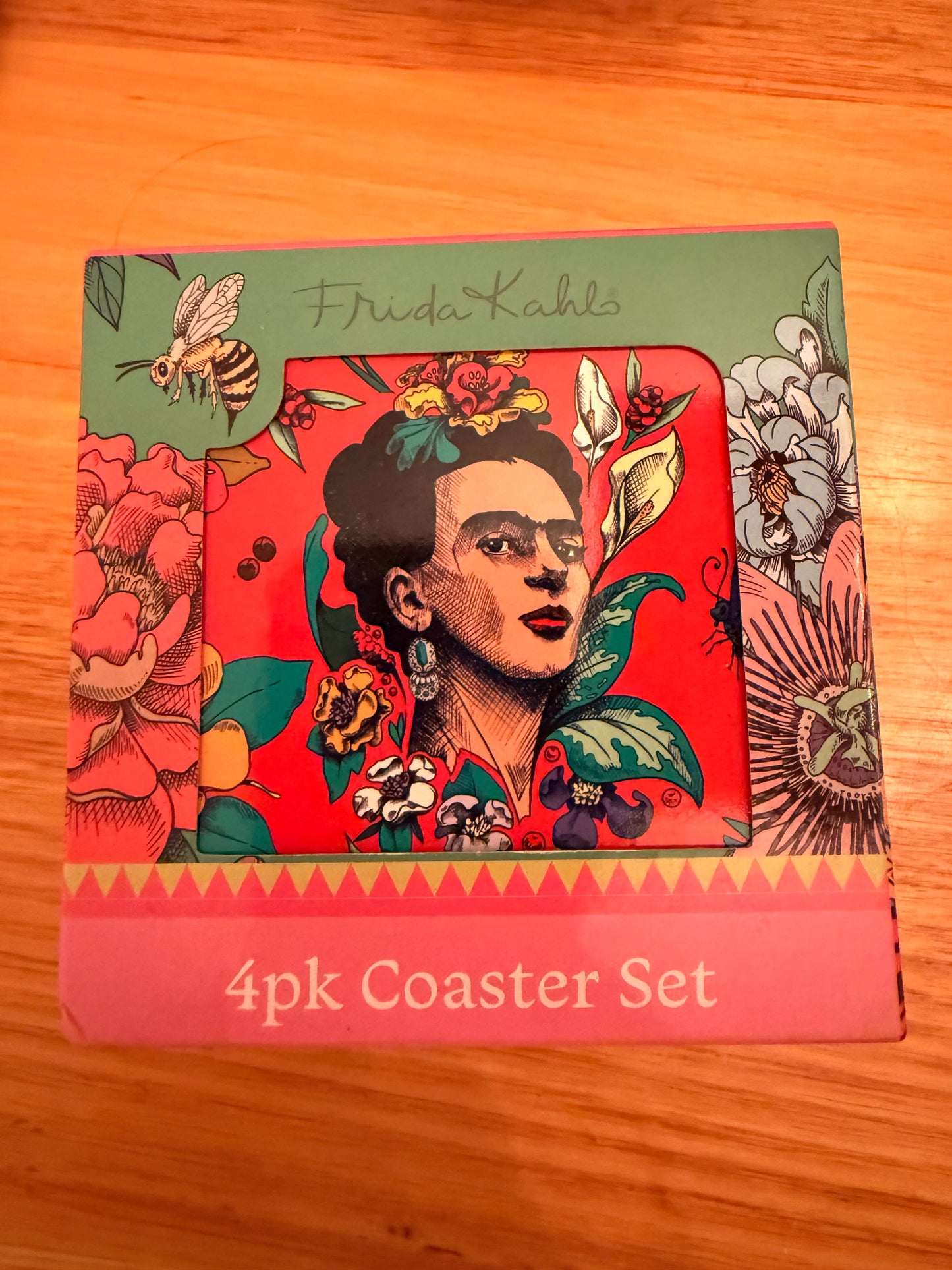 Ignite Your Creativity with the Frida Kahlo Coaster Set