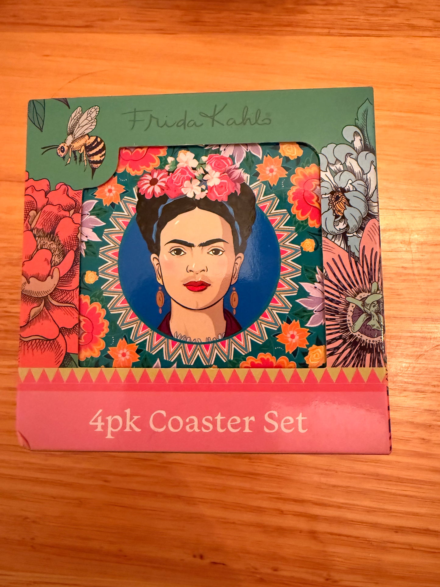 Ignite Your Creativity with the Frida Kahlo Coaster Set