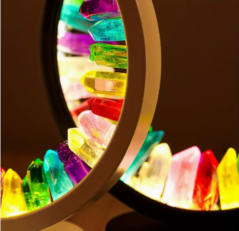 πβ¨ Illuminate Your Space with the Natural Crystal Bedside Light! β¨π