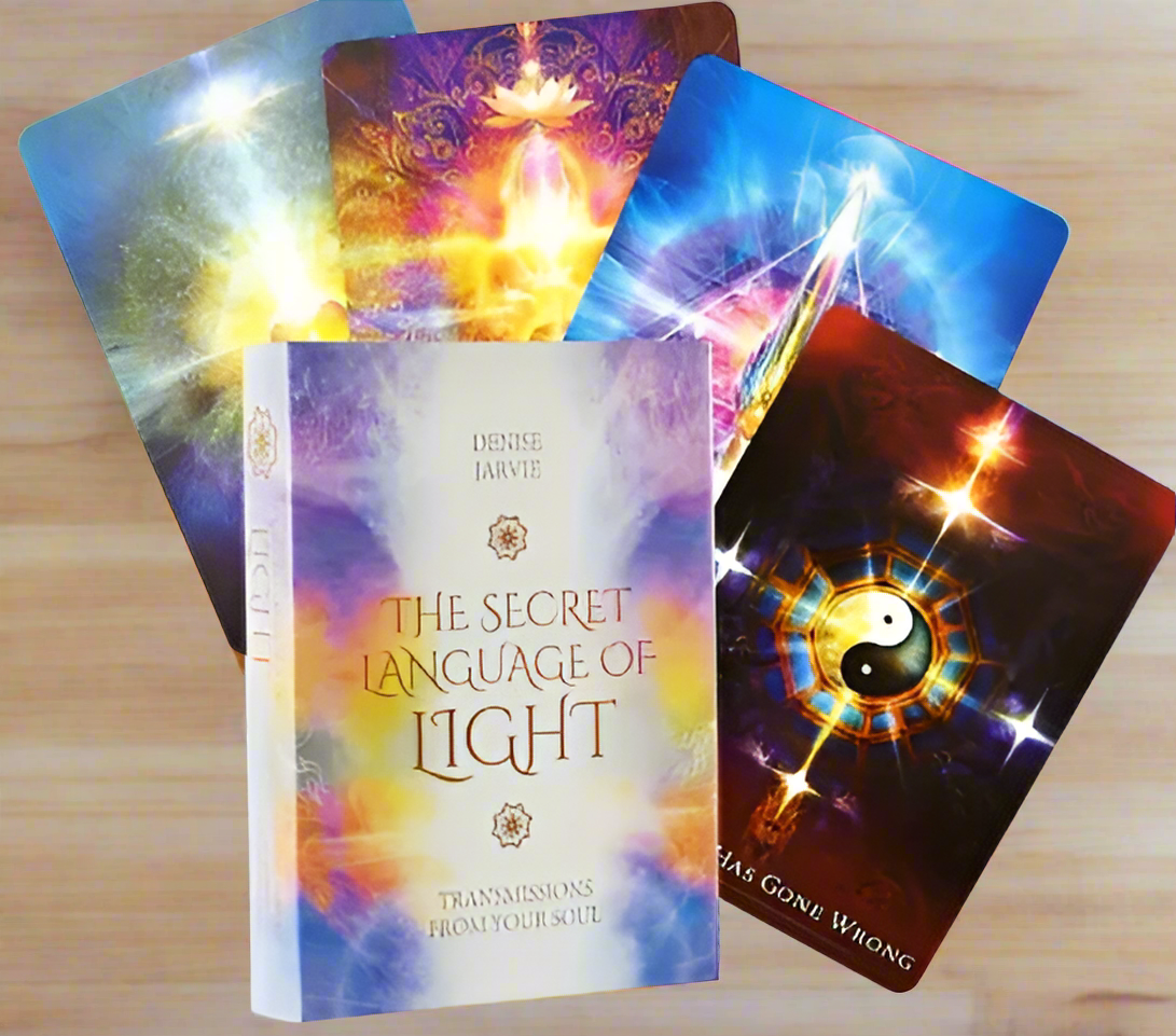 The Secret Language of Light Oracle Cards by Denise Jarvie