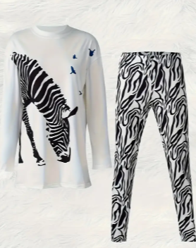 🦓Playful Prints, Carefree Style: The Zebra print brings a touch of the wild to your wardrobe, embodying the carefree spirit of vacation 🦓