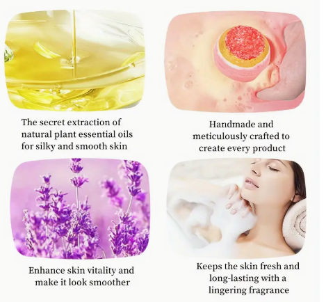 Oh So Beautiful Crystal Infused Bath Bombs!