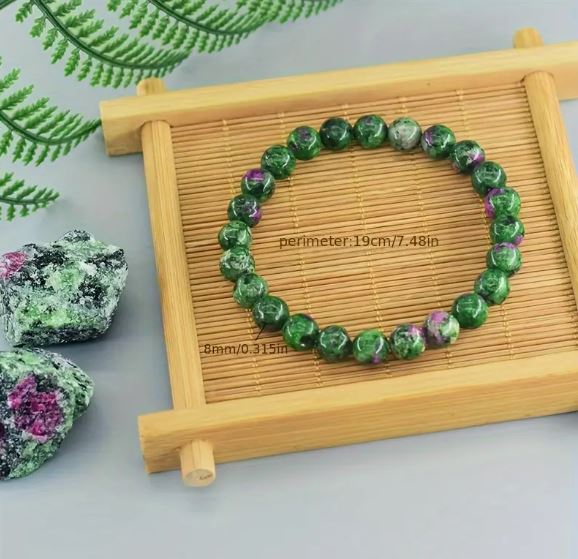 ✨ Epidote Bracelet – Stone of Growth & Renewal ✨