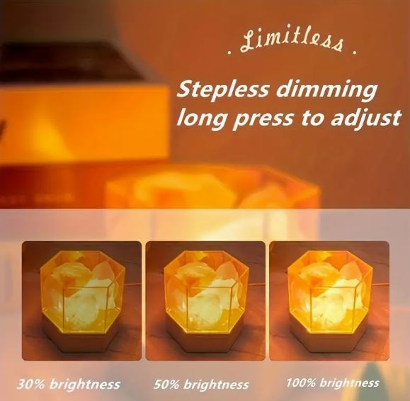 β¨ Himalayan Salt LED Night Light β Warm & Relaxing Ambience β¨
