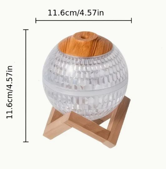 ✨ 7-Color Crystal Ball Humidifier & Night Light ✨