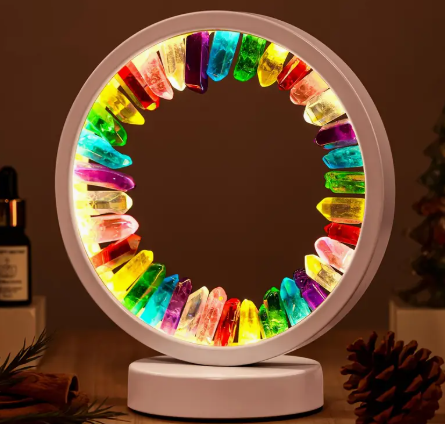 πβ¨ Illuminate Your Space with the Natural Crystal Bedside Light! β¨π