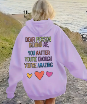 Our special - ππππ§‘π©·You Matter, You're Enough, You're Amazing Hoodie π©·π§‘πππ