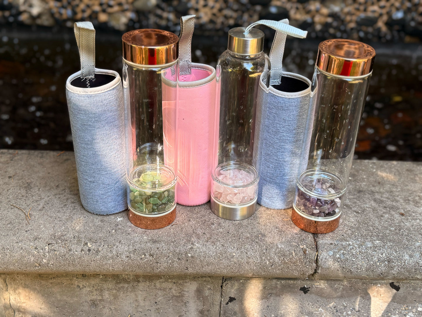 💧 Quench Your Soul's Thirst with This Crystal Energy Water Bottle! 💧