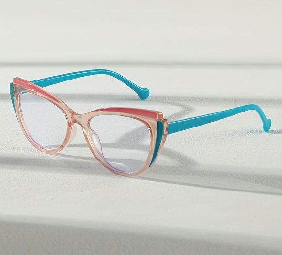 Timeless Elegance Meets Modern Edge – Geometric Vintage Clear Glasses – Sold Individually
