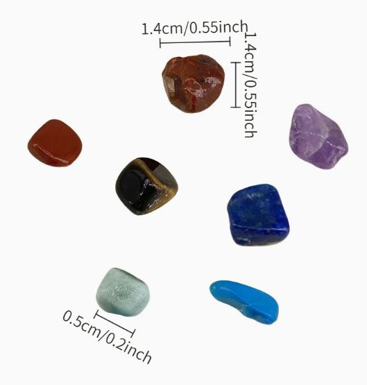 ✨💎 Chakra Crystal Set – Balance, Energize & Elevate Your Space
