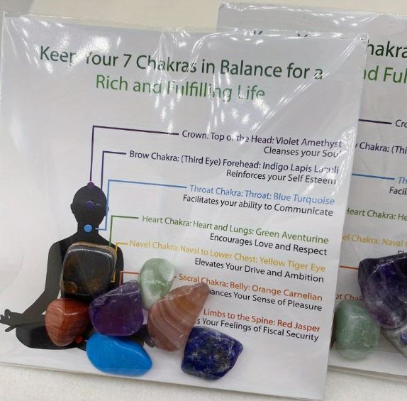 ✨💎 Chakra Crystal Set – Balance, Energize & Elevate Your Space