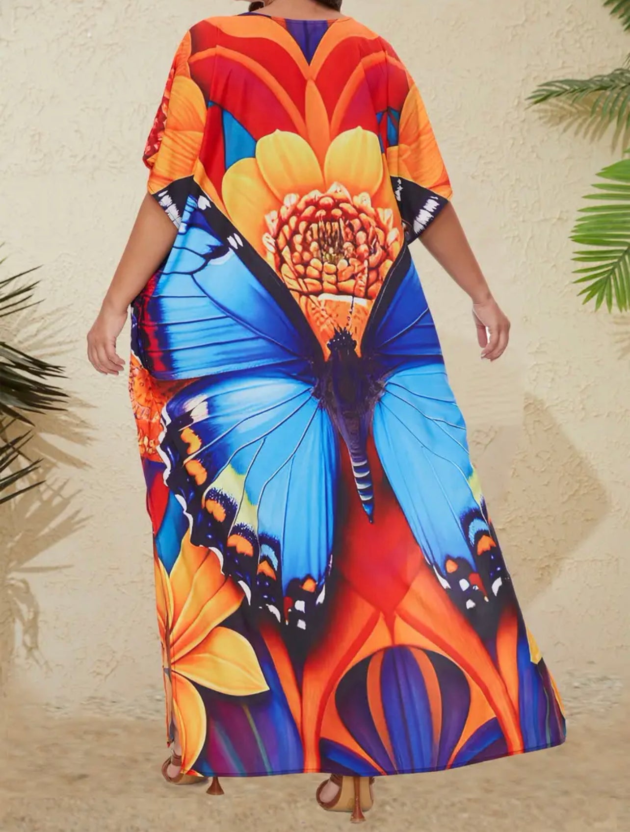 Float into Freedom! ✨ The Ultimate Boho Butterfly Kaftan Has Arrived!🦋