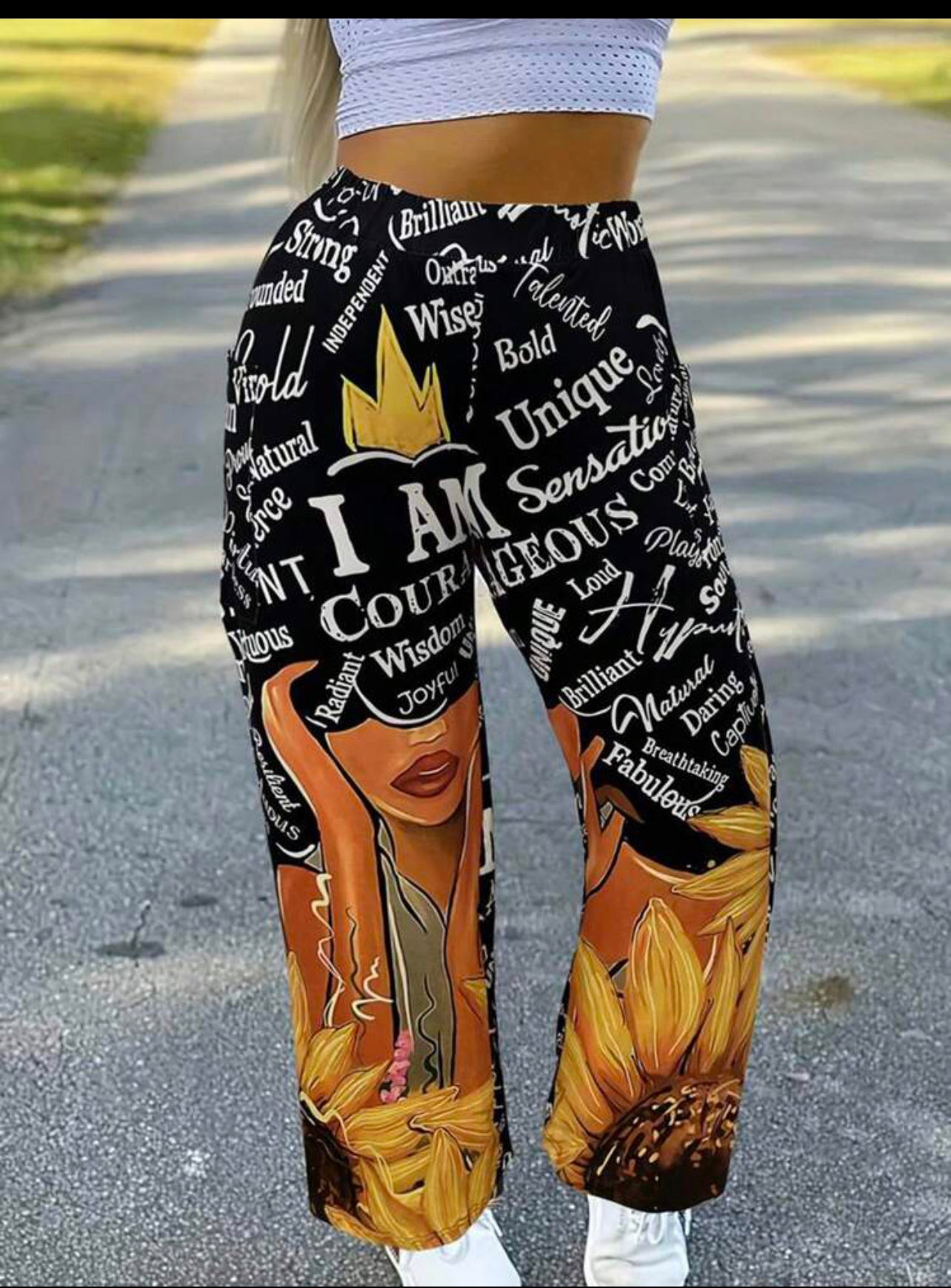 🌻Bloom with Confidence in Our Sunflower Pants!🌻