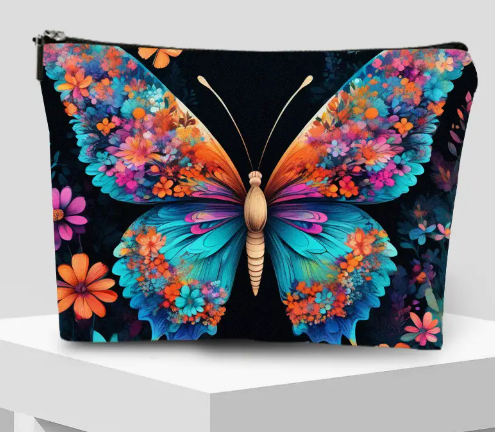 🦋🌸✨ Transformation Butterfly Pouch – Embrace Change, Growth & the Magic Within 🦋🌸✨