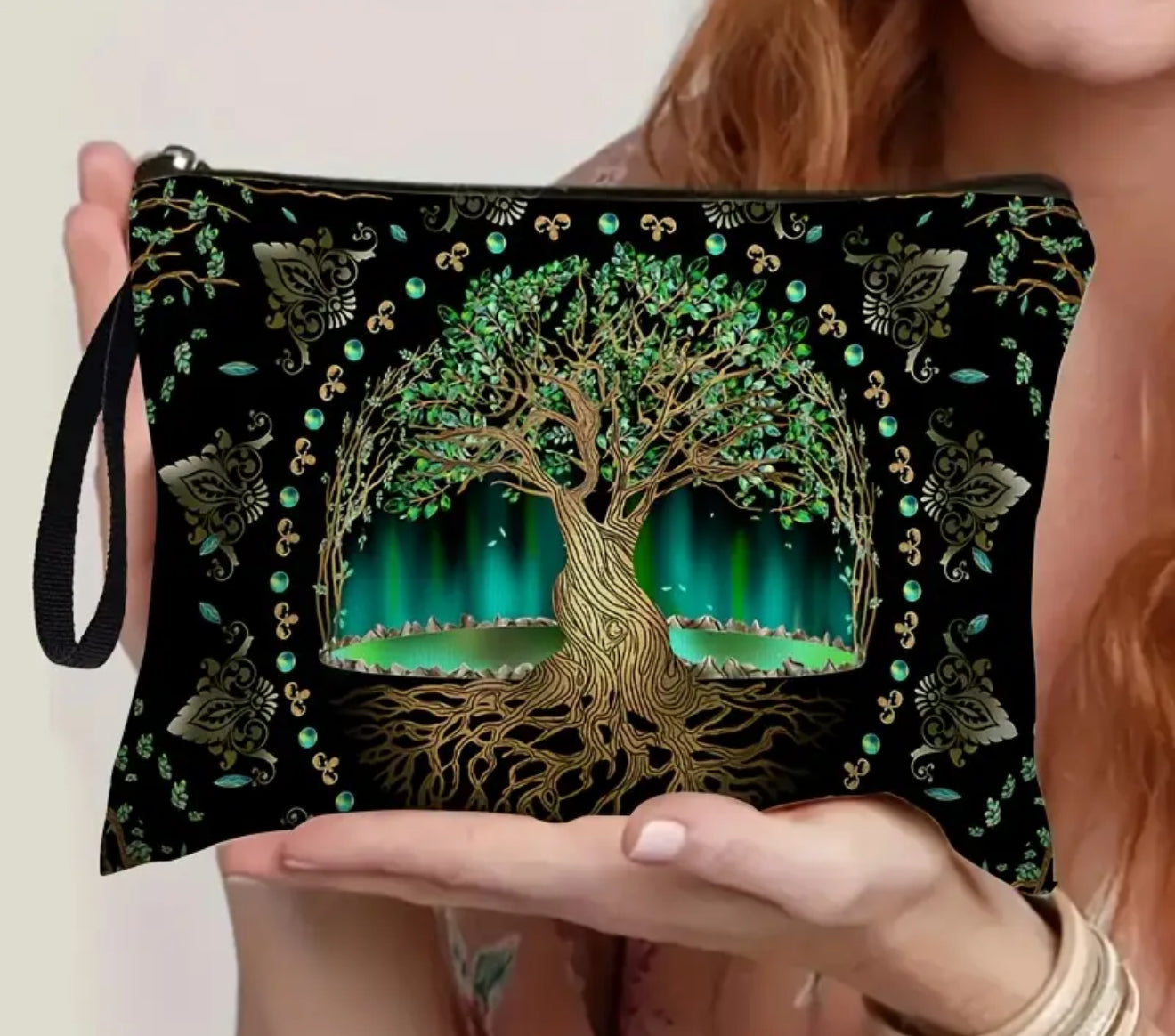 ✨ Mystic Tree of Life Pouch – Rooted in Strength, Aligned with the Universe ✨