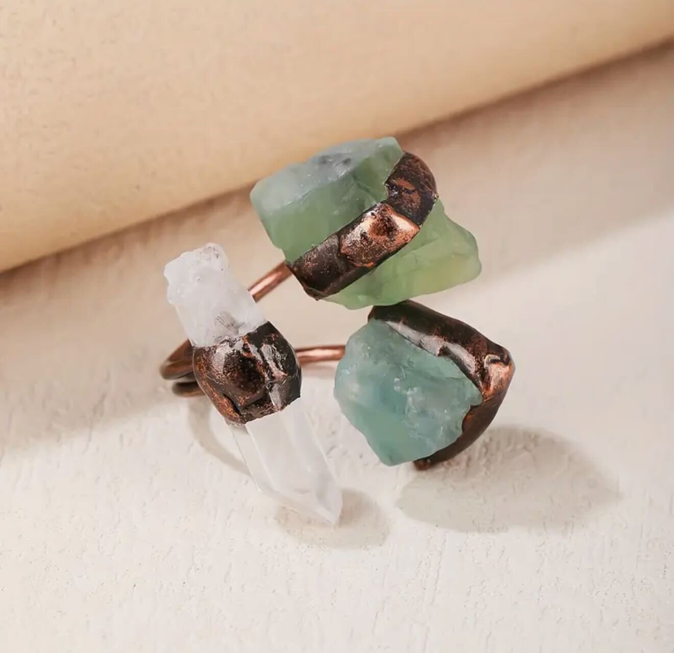 Raw, Radiant & Ready to Wear this Crystal ring!