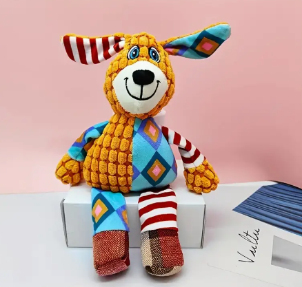 🐾🐶Squeaky Chew-Resistant Dog Toy for Medium Dogs🐶🐾