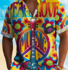 Retro Musical Pattern 3D Digital Print