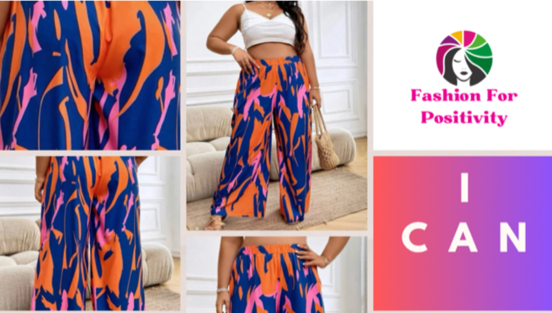 VCAY Wide Pants (Orange/Pink/Blue)
