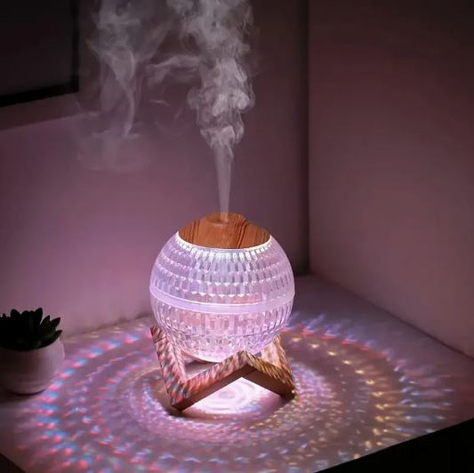 ✨ 7-Color Crystal Ball Humidifier & Night Light ✨