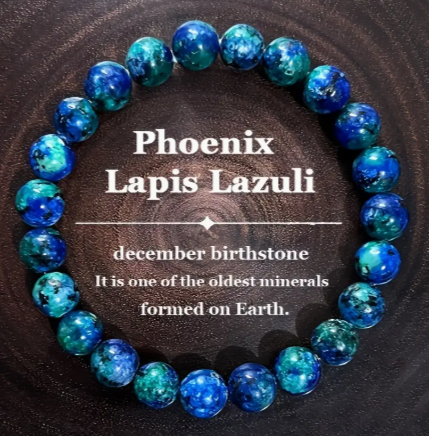 Awaken Your Spirit with our Phoenix Lapis Lazuli bracelet